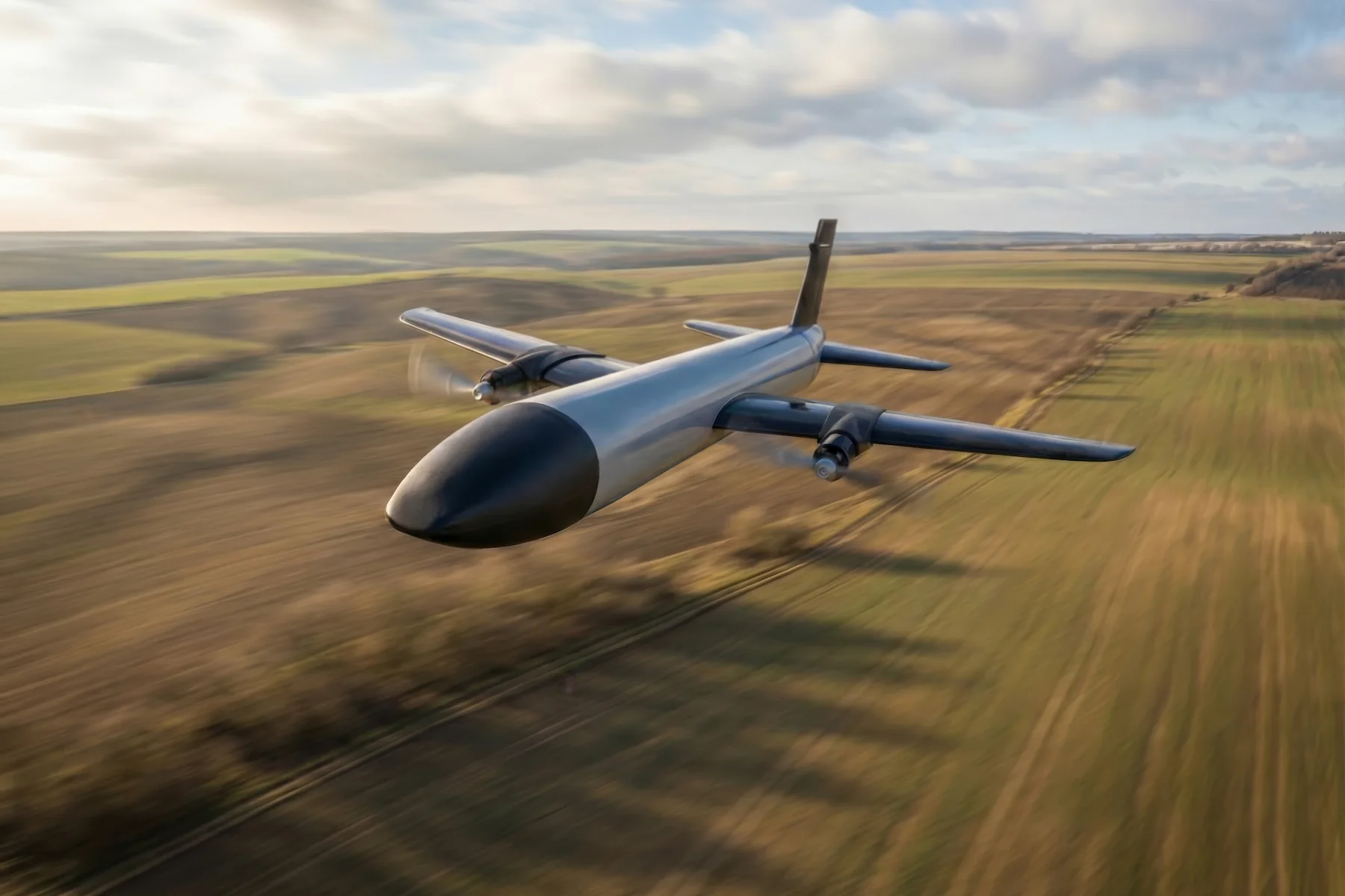 Drone in Flight